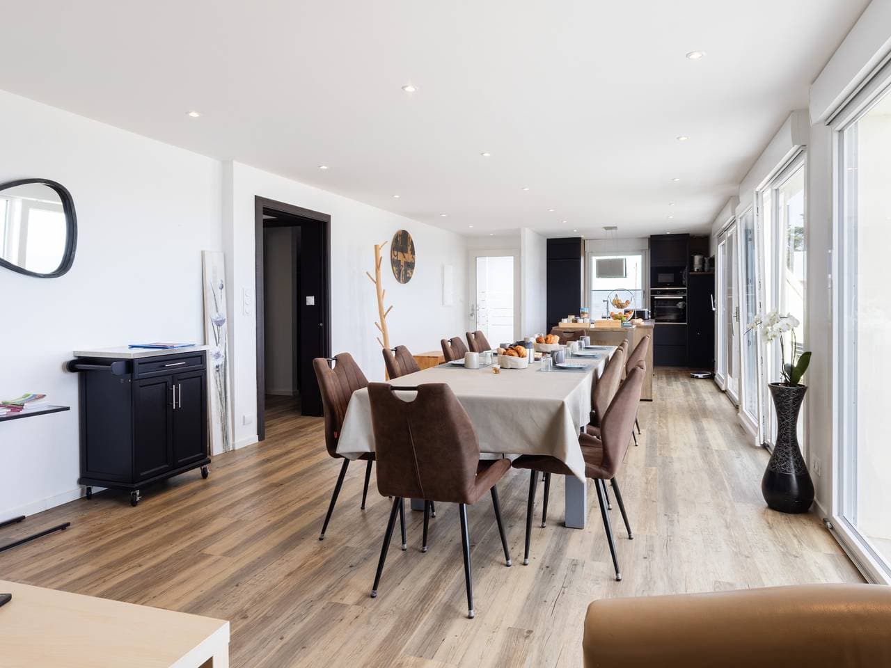 Foto 9 von 33: Gästezimmer Au Point de Vue „Zimmer Ile Bono“ – 2. Etage, Meerblick, WLAN