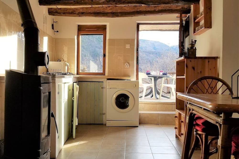 Foto 12 von 30: Ferienhaus im Erdgeschoss mit tollem Blick auf die Gipfel von Mercantour.