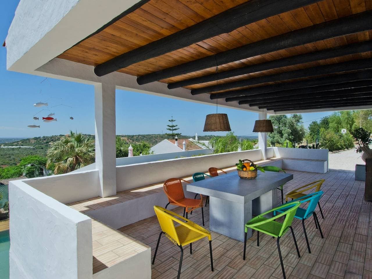 Foto 4 von 21: Villa mit Pool und Klima, Meerblick - 8 Pers.