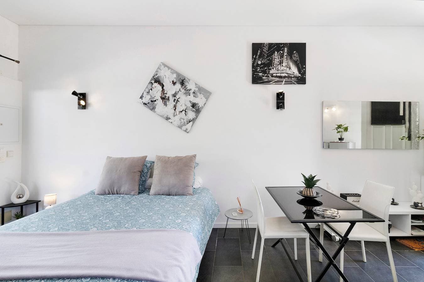 Foto 11 von 26: Studio-Apartment 'Les Oliviers' mit Meerblick, WLAN und Klimaanlage
