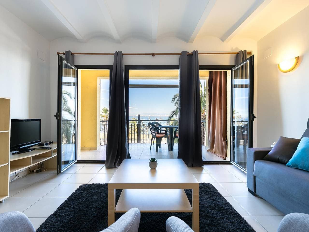 Foto 2 von 16: Helles Strandapartment mit Wifi, Haustiere erlaubt