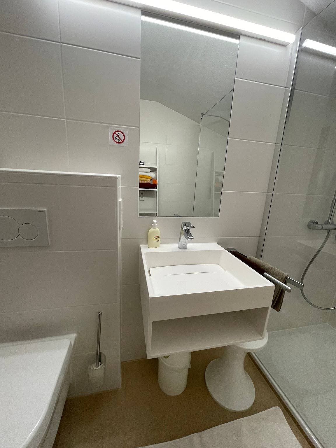 Foto 11 von 22: Ferienwohnung Fewo 2 am Auweg mit Bergblick, Gemeinschaftsgarten und WLAN