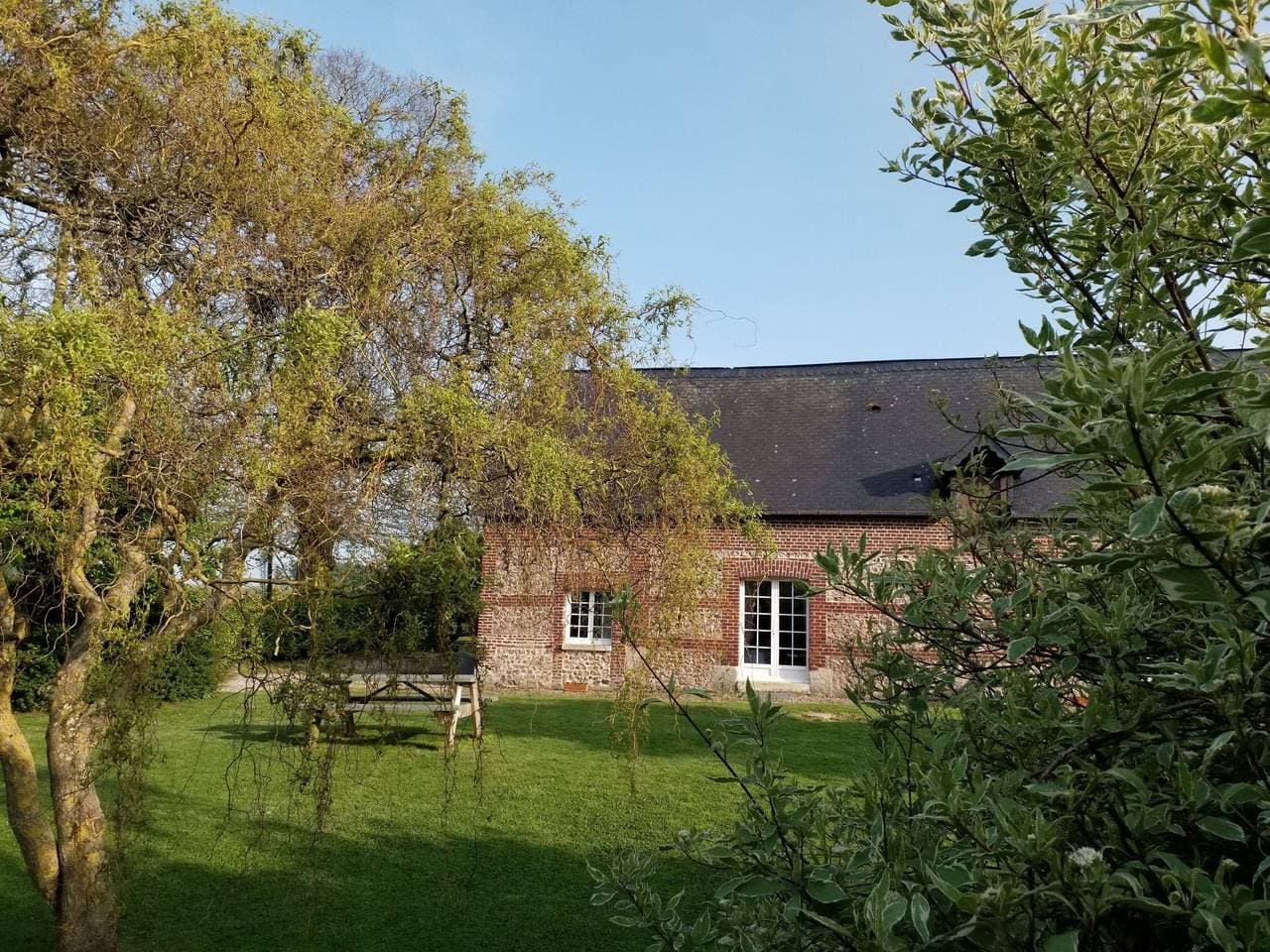Normannisches Ferienhaus mit Charme les châtaigniers 1 Zimmer 1