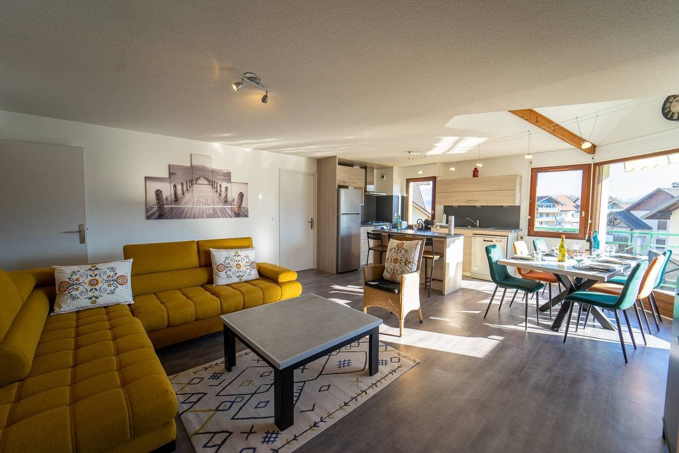 Foto 4 von 10: Ferienwohnung für 6 Personen mit Balkon
