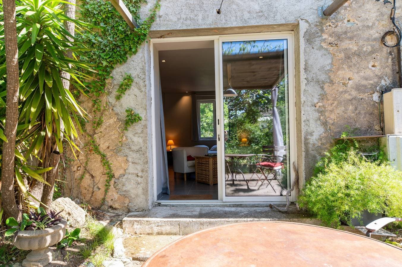 Foto 13 von 26: Studio „Le - Ancienne Cave“ mit Bergblick und WLAN