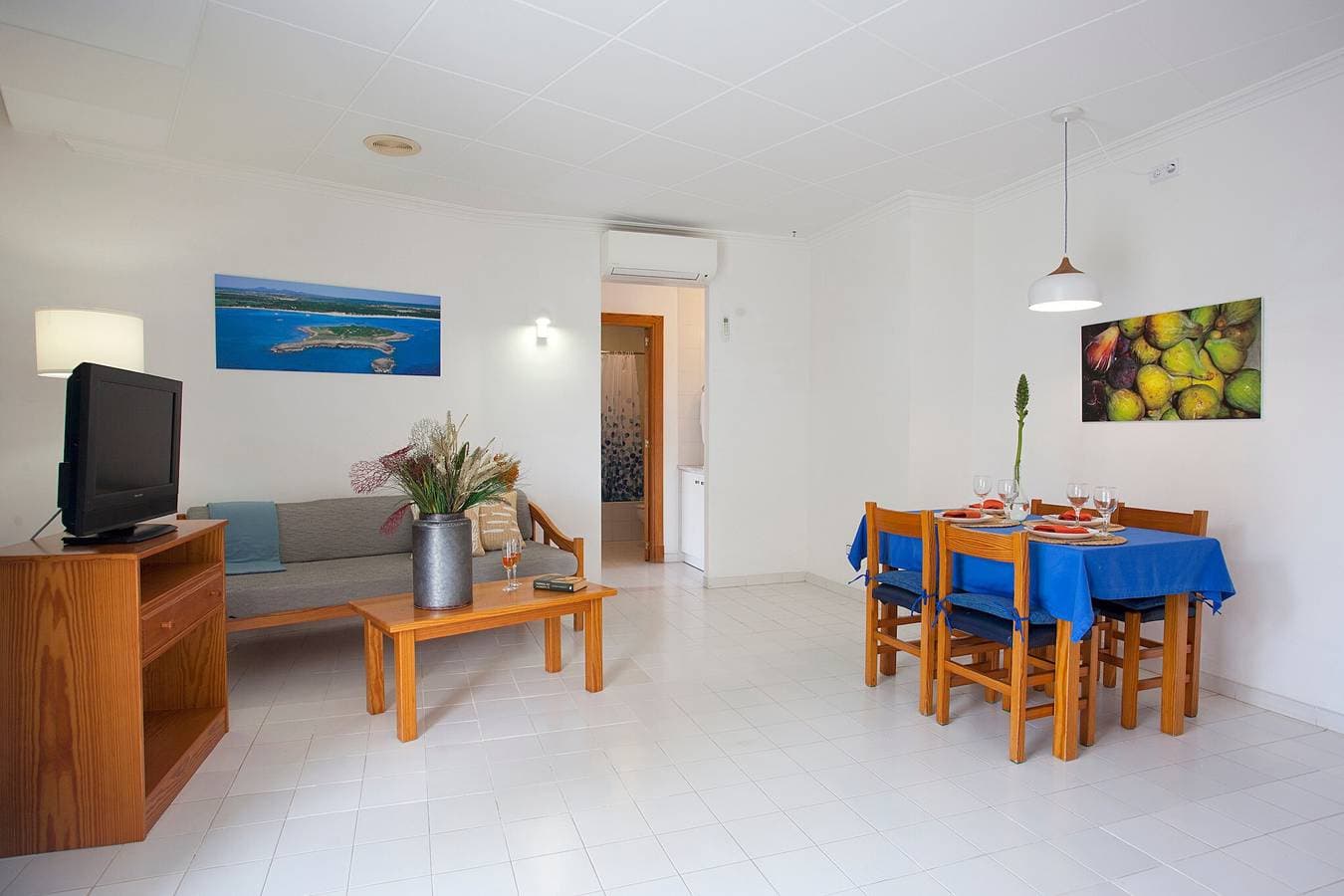 Foto 8 von 13: Ferienwohnung "Es Trenc 1 Colonia de Sant Jordi" mit Balkon, WLAN und Klimaanlage