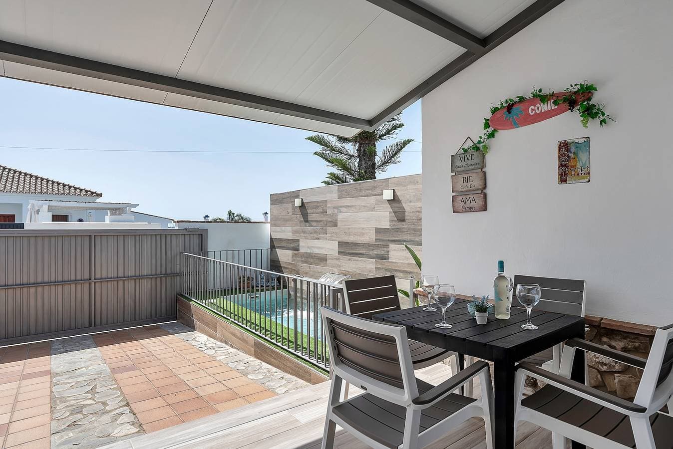 Foto 3 von 25: Ferienhaus 'Casa Sol De Conil' mit privatem Pool, privater Terrasse und WLAN
