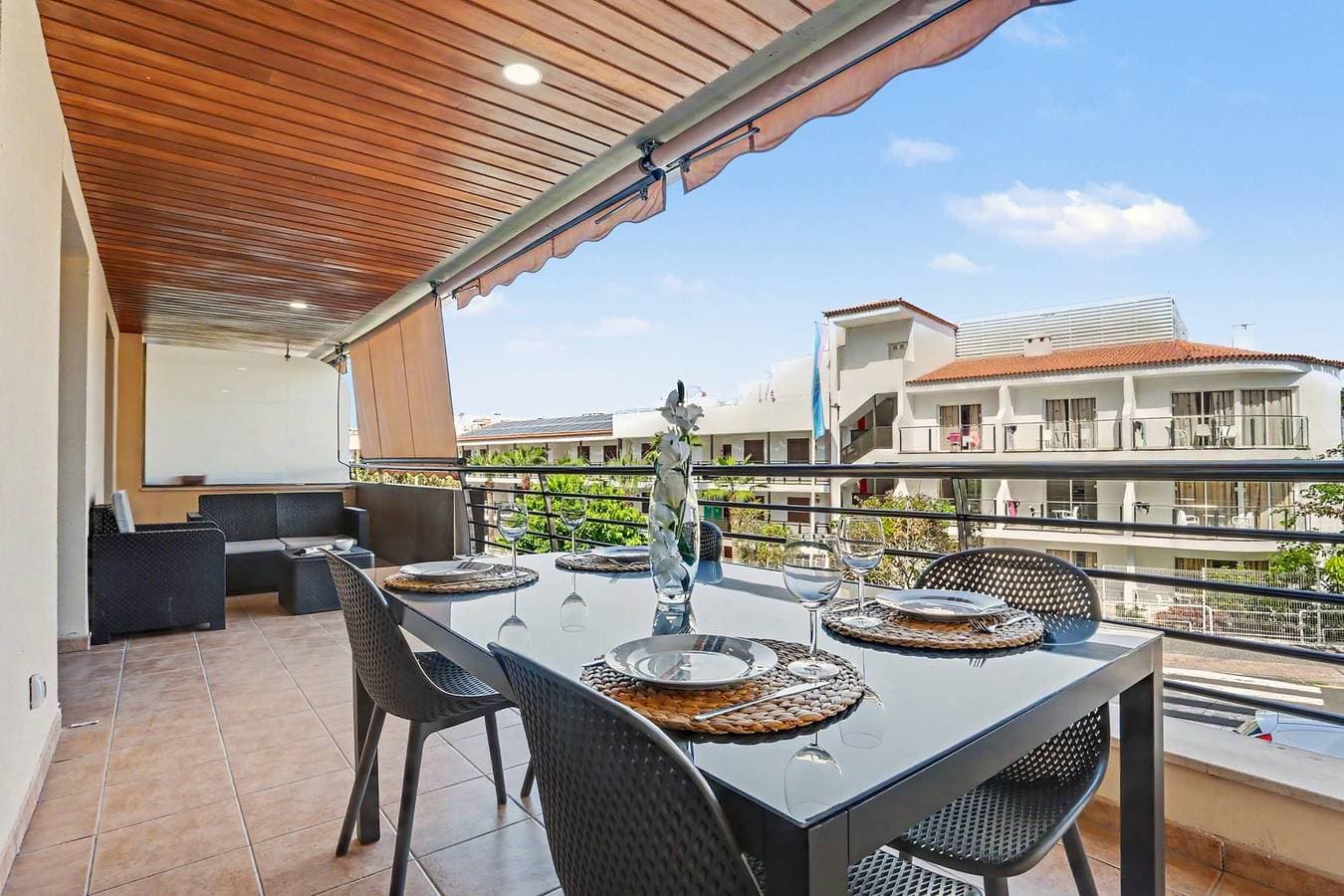 Foto 2 von 32: Ferienwohnung 'Balcón De Los Gigantes' mit Meerblick, WLAN und Klimaanlage