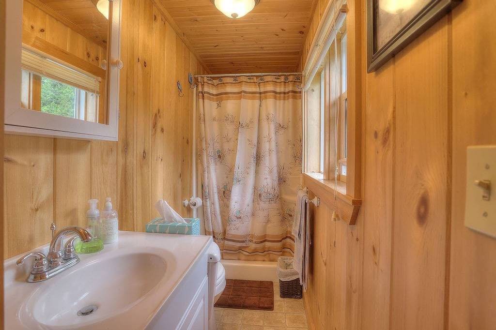 Foto 11 von 17: Cozy Haley Pond Waterfront Cottage in Downtown Rangeley