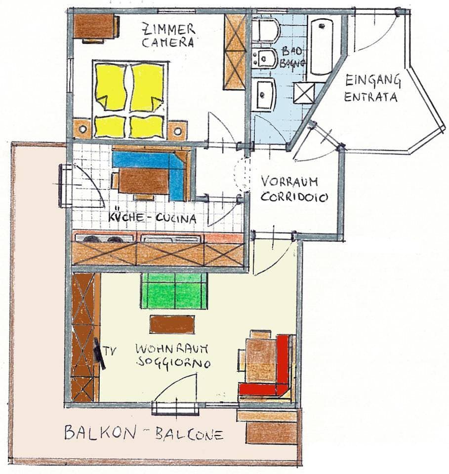 Foto 12 von 12: One-Bedroom Apartment