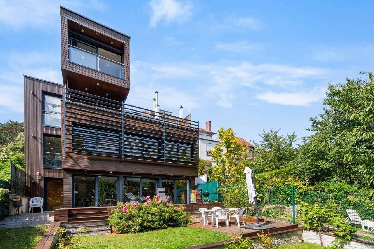 Villa 5 étoiles avec piscine intérieure et vue Tour Eiffel 1