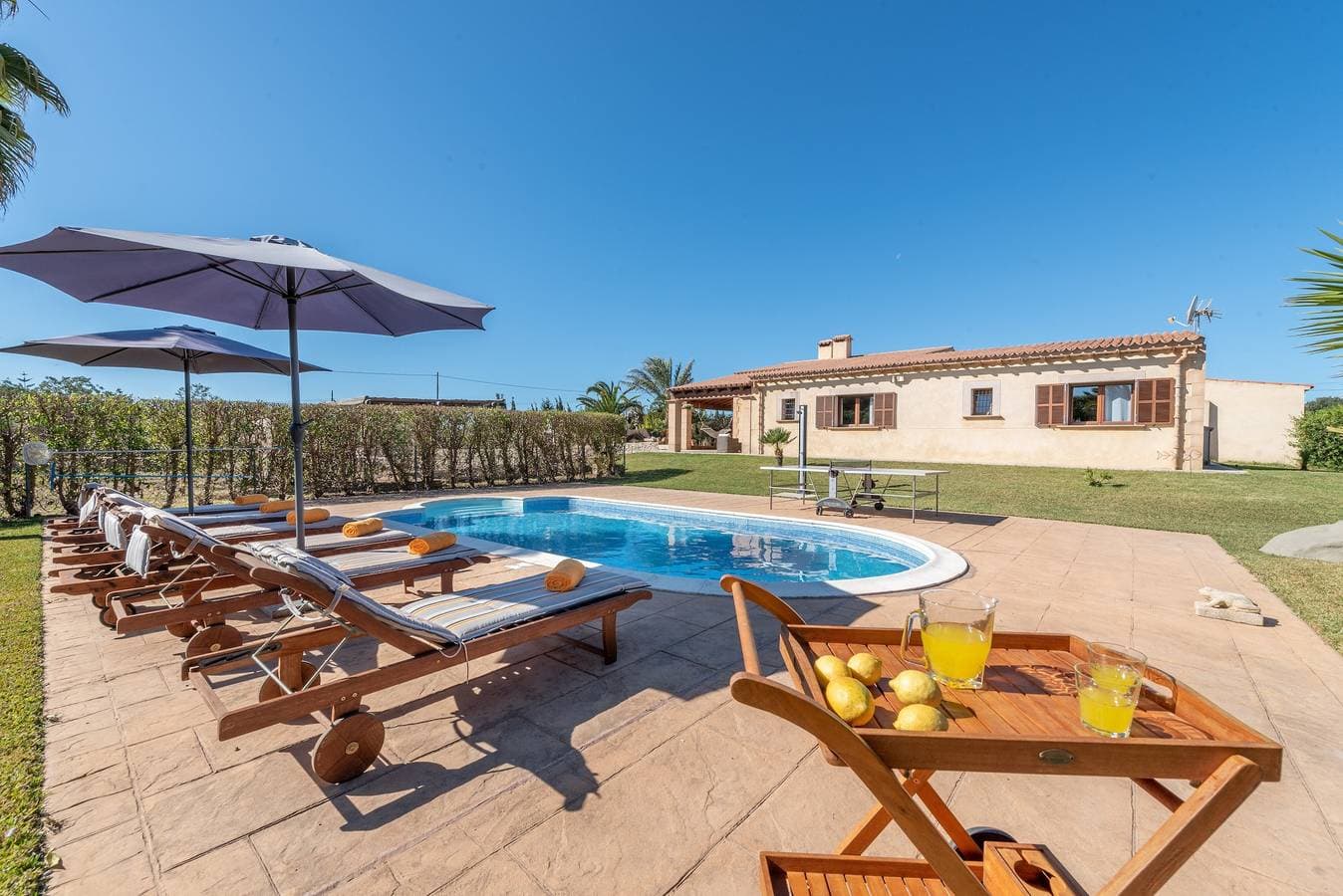 Foto 2 von 25: Traumhaftes Landgut mit Pool, Garten, Terrasse, Klimaanlage und WLAN