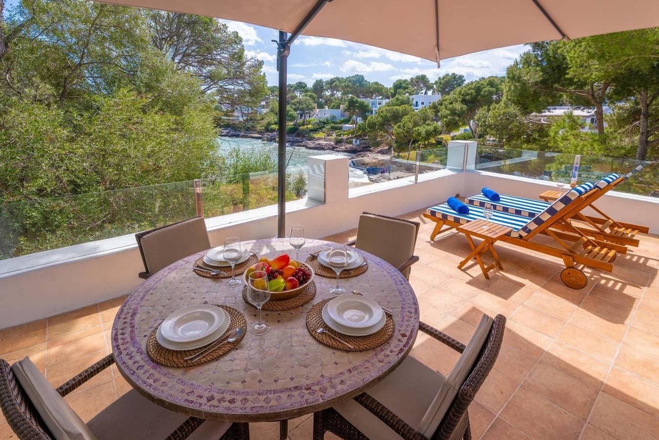 Foto 4 von 54: Cala Dor 14 - Ferienhaus mit Meerblick in Cala D'Or. WiFi gratis