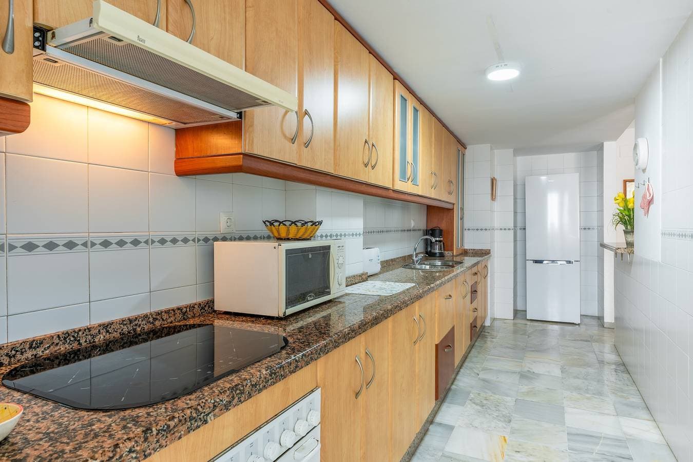 Foto 9 von 31: Haustierfreundliche Ferienwohnung Cala Verde II mit Meerblick, Pool, Garten und WLAN
