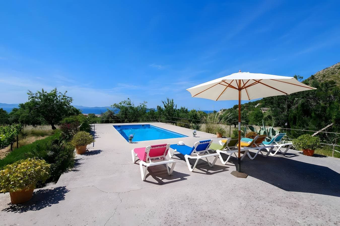 Foto 2 von 32: Ferienhaus Es Parral mit Pool und WLAN