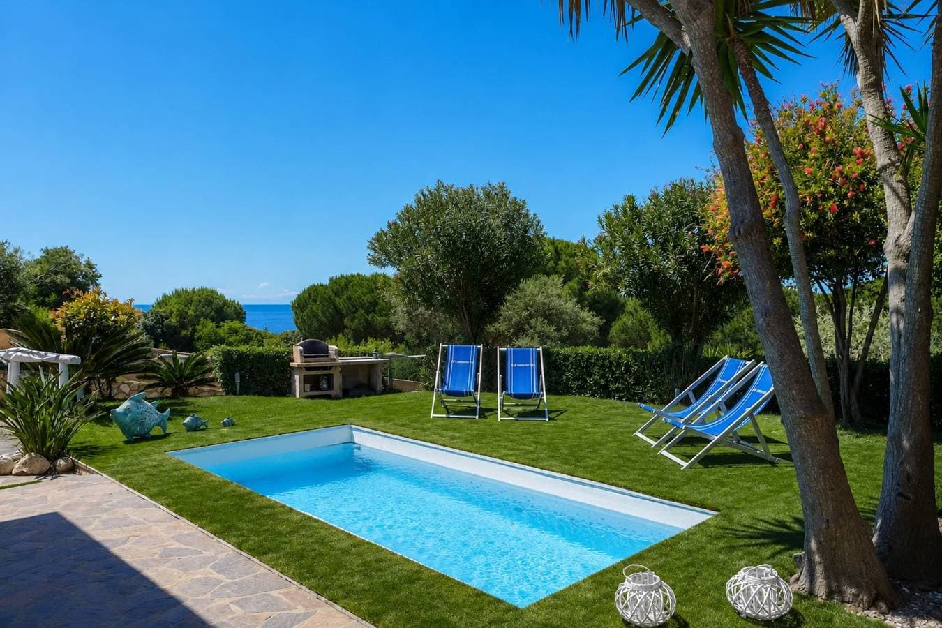 Foto 6 von 33: Villa für 6 Personen mit Garten