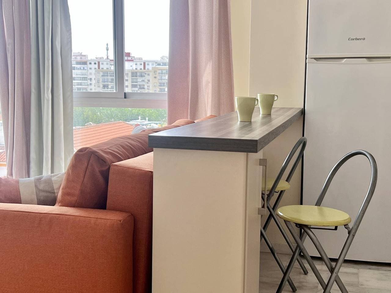 Foto 7 von 25: Helles Penthouse mit Terrasse und WLAN in Malaga