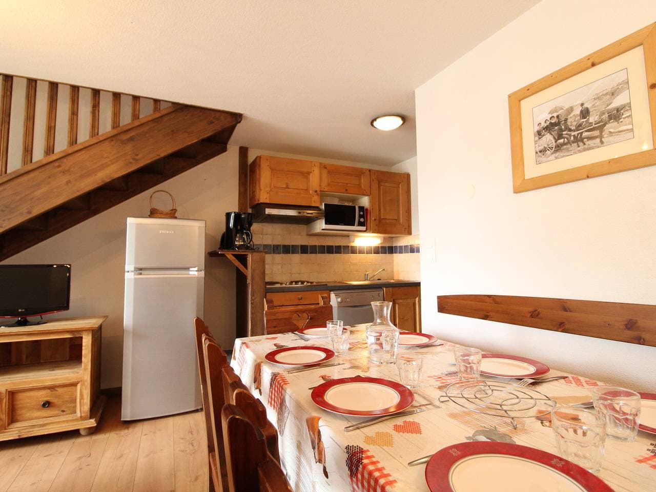 Foto 8 von 18: Duplex mit 3 Schlafzimmern für 8 Personen in Aussois