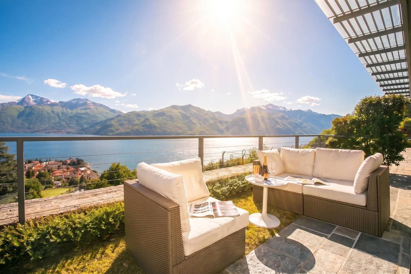 Penthouse-LakeView-AC-PrivateGarden 1