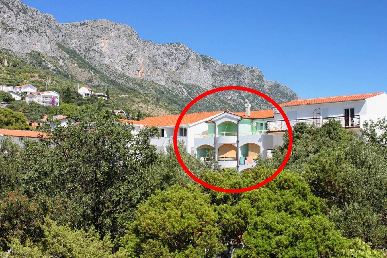Foto 2 von 11: 1-Zimmer-Ferienwohnung mit Balkon Podaca, Makarska A-11274-a
