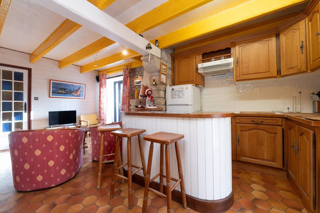 Foto 6 von 20: Ferienhaus 'Maison Proche De La Mer' mit Terrasse nahe dem Meer