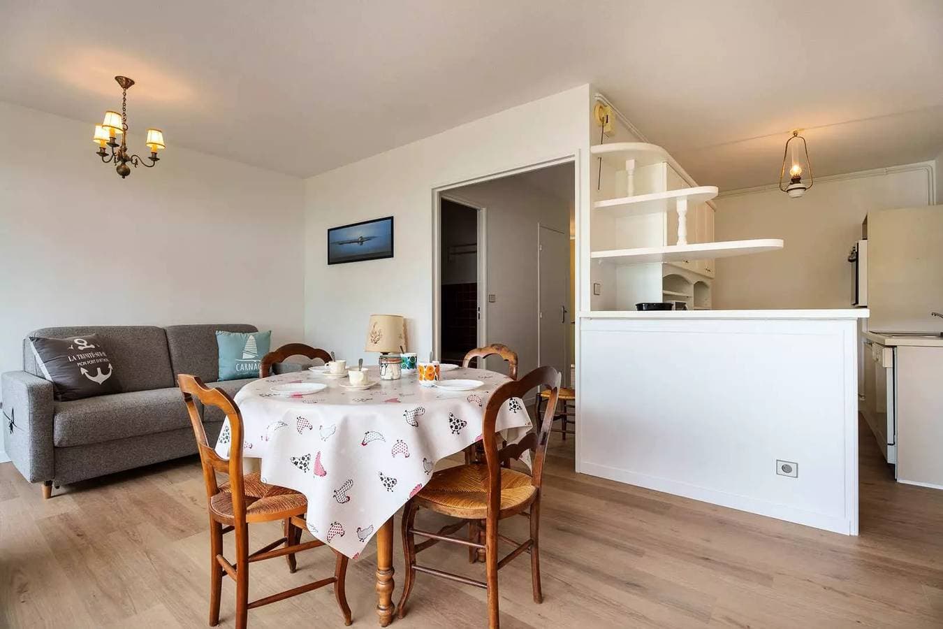 Foto 5 von 15: St Philibert - Ferienwohnung 2 Zimmer - 53m2- Meerblick