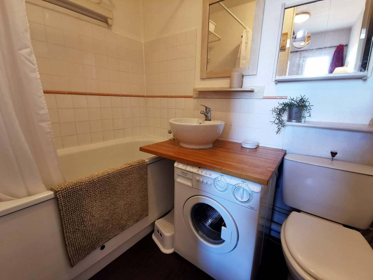 Foto 9 von 14: Überlegenes Studio-Kabine nahe Pisten, 4 Pers, Südbalkon, Skischließfach