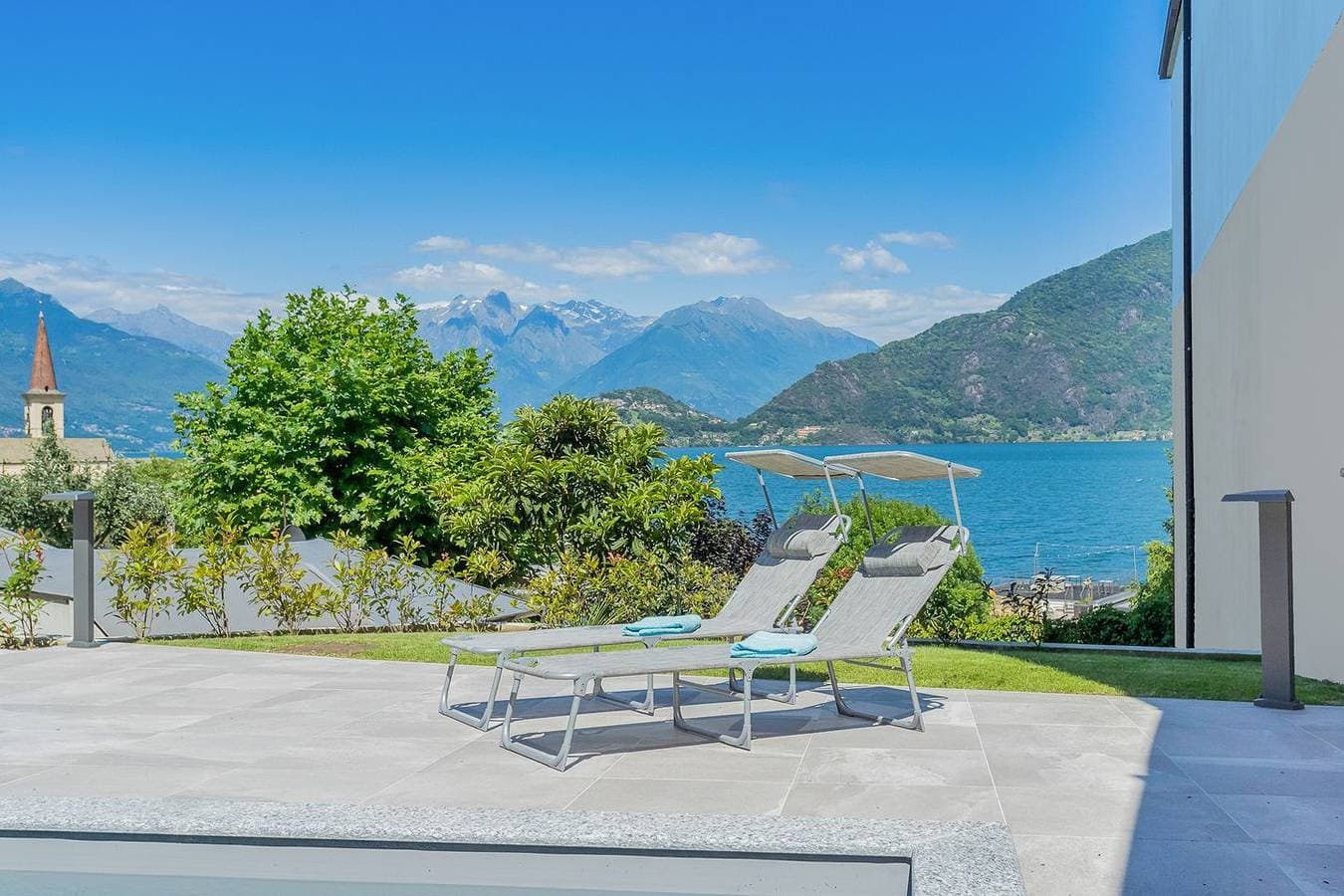 Foto 6 von 41: Anna's Lodge Ferienwohnung mit Pool am Comer See