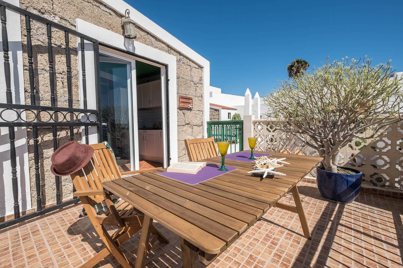 Foto 2 von 20: Traditionelles Ferienhaus "Casa Tabaiba" in Alcalá mit Meerzugang und eigener Terrasse