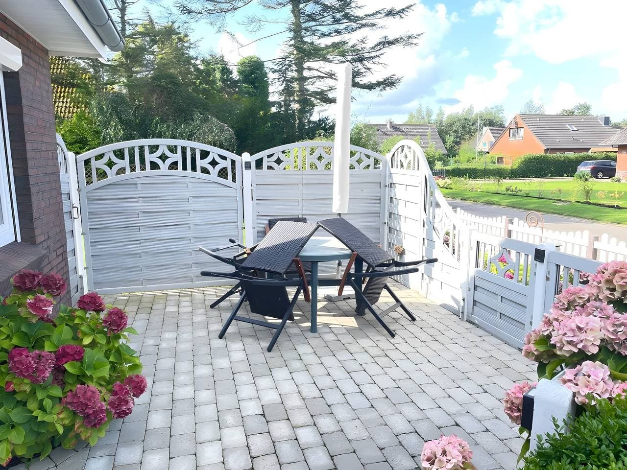 Foto 2 von 20: Ferienwohnung 'Meisennest' mit Privatterrasse, Gemeinschaftsgarten und Wi-Fi