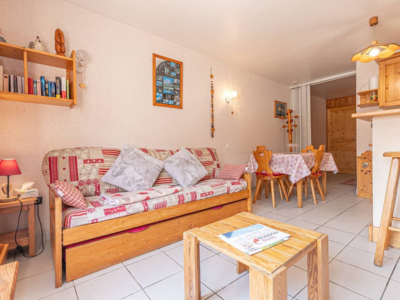 Foto 2 von 8: Ruhige Wohnung mit Terrasse, nahe Skipisten, Haustiere erlaubt