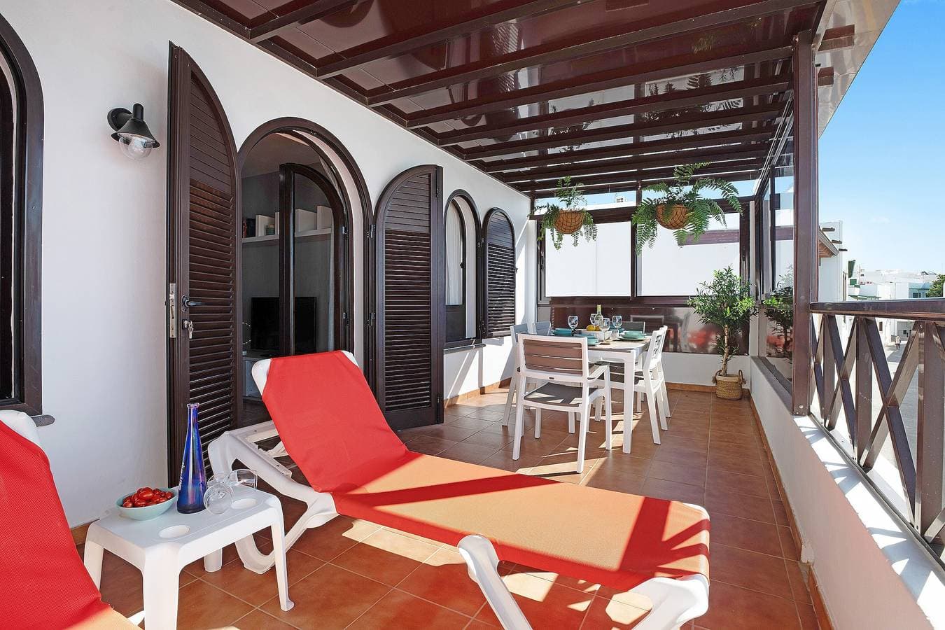 Foto 5 von 25: "La Estrella" in Strandnähe mit Panoramablick auf das Meer, Terrasse, Klimaanlage und WLAN