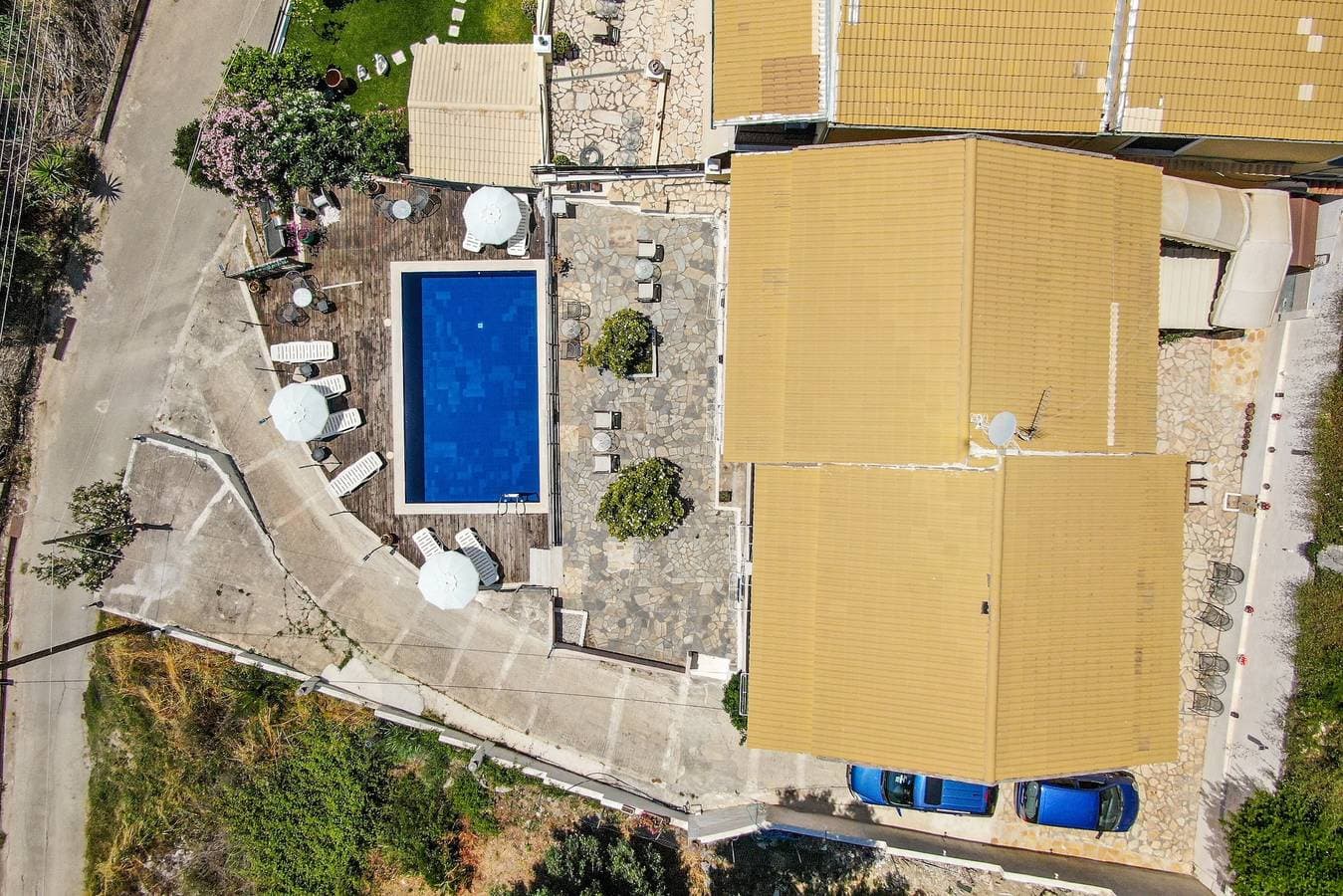 Foto 4 von 22: Hotel-Apartment "Spyridoula Studio 3" mit Meerblick, Gemeinschaftspool und WLAN