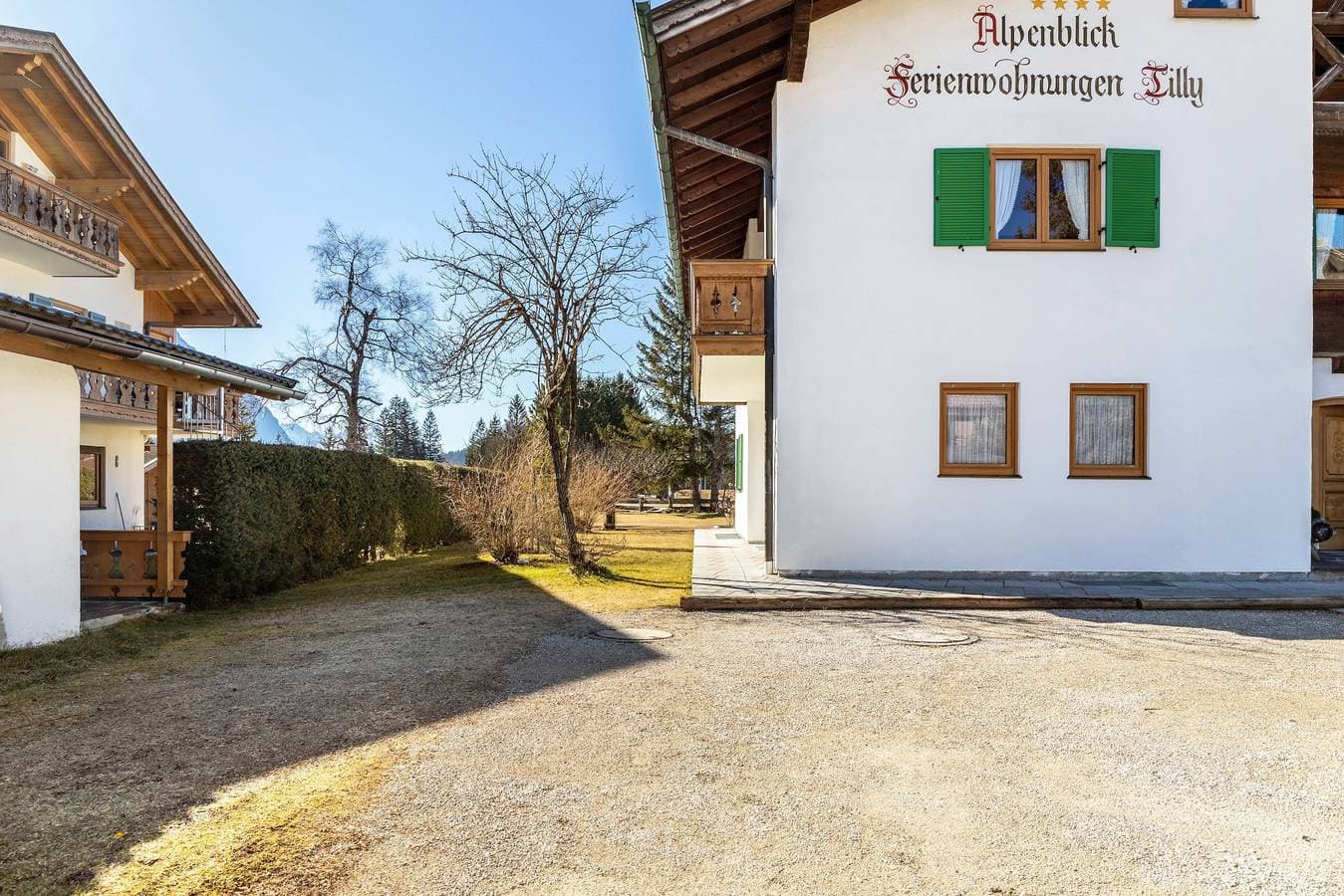 Foto 13 von 18: Ferienwohnung 'Alpenblick Tilly - Walchensee' mit Bergblick, Gemeinschaftsgarten und WLAN