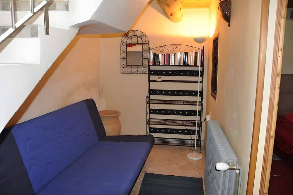 Foto 6 von 14: Ferienhaus 'Gîte 2 mit privatem Pool', Bergblick, privatem Pool & WLAN