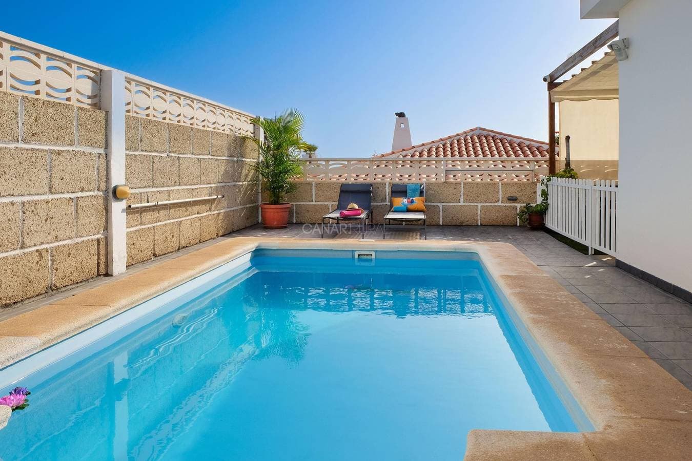 La Marieta: Freistehendes und komfortables Ferienhaus mit eigenem Pool 1
