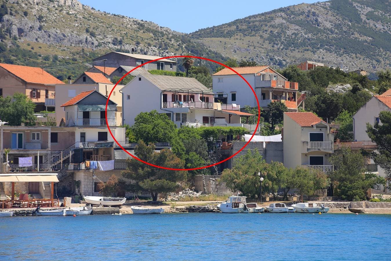 Foto 2 von 12: Studio Appartement am Strand Grebastica, Sibenik -a