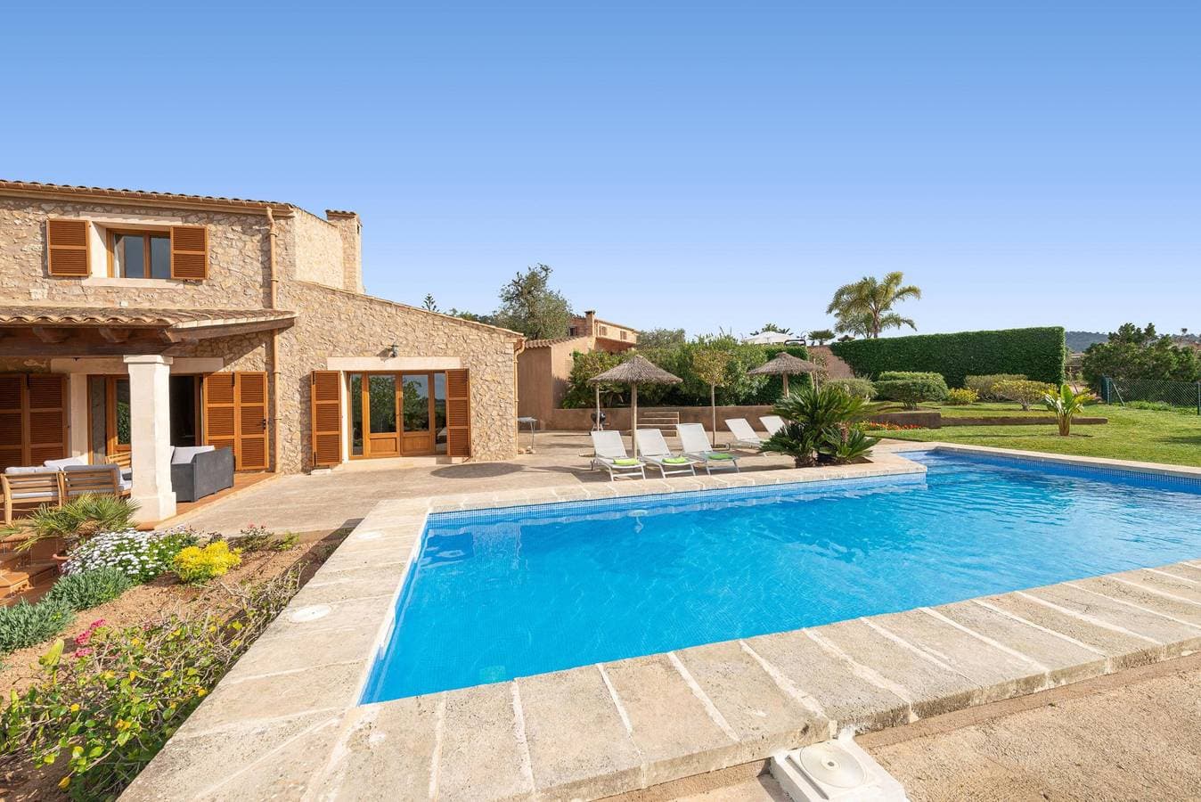Foto 2 von 26: Cas Batlet - Rustikale Villa mit privatem Pool und kostenloses W-Lan