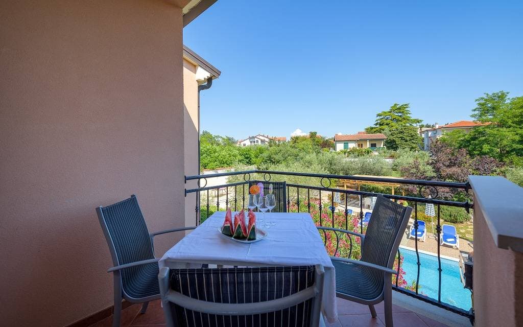 Foto 11 von 48: Ferienwohnung in Bašanija mit Balkon, Klimaanlage, W-Lan (113-5)