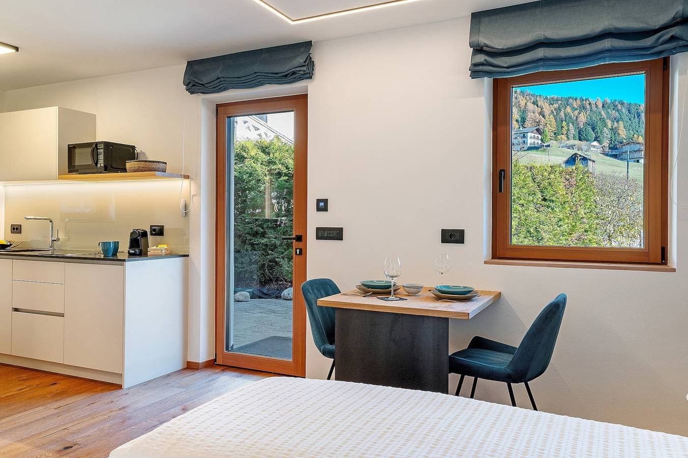 Foto 8 von 29: Studio-Apartment 'Lara Ruveda 2' mit Bergblick, privater Terrasse und WLAN