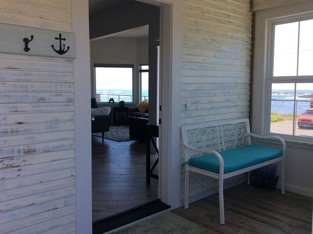 Foto 4 von 27: Ferienhaus am Meer Fantastische Aussicht auf den Ozean und den Leuchtturm Battery Point