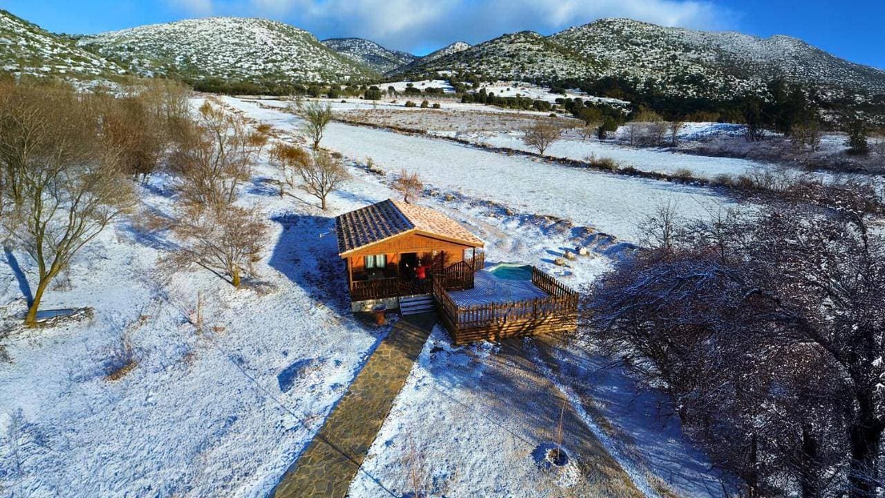 Aldea Los Odres - Cabañas de Madera de 1ª con Piscina Privada y BBQ en la puerta 1