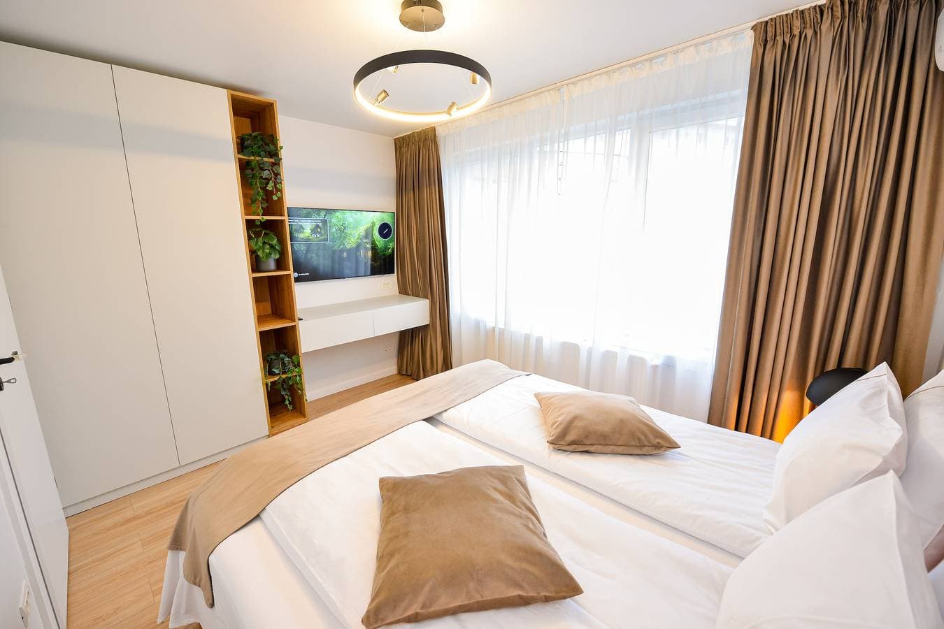 Foto 10 von 25: Twin II Apartment - Ein Schlafzimmer - Cismigiu-Gärten