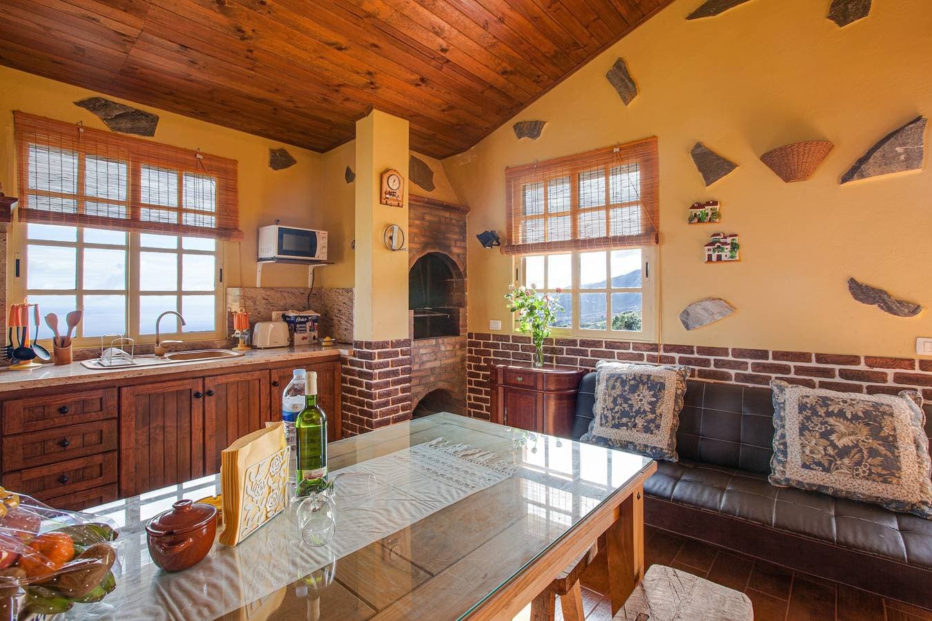 Foto 5 von 22: Ferienhaus Casa La Chocita mit Meerblick, Bergblick