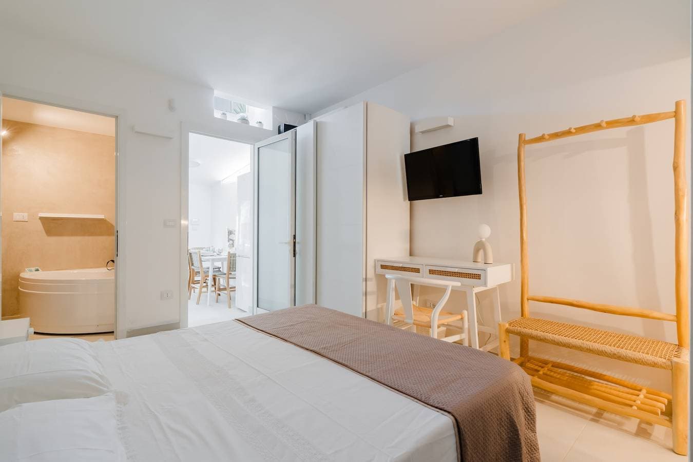 Foto 12 von 25: Ferienhaus 'Villetta Bianca' mit privater Terrasse und Klimaanlage