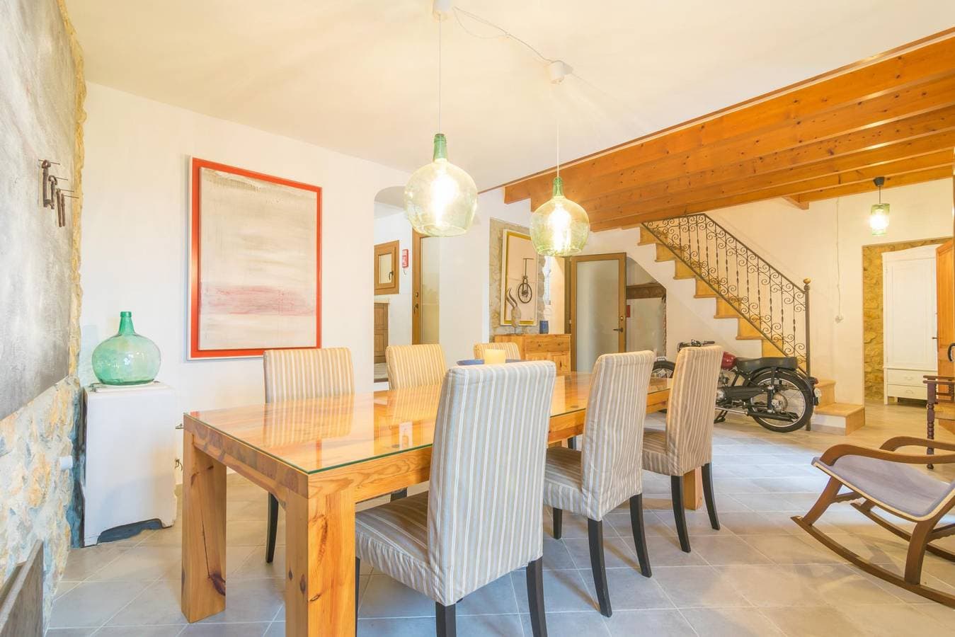 Foto 9 von 47: Sa Casa De Ses Bicicletes - Ferienhaus mit privaten Pool in Caimari. WiFi gratis