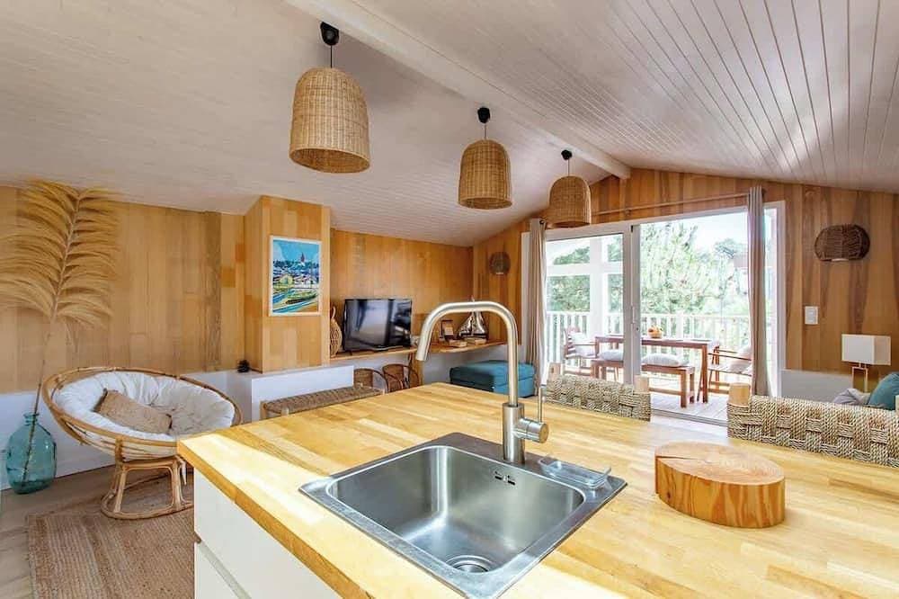 Foto 8 von 22: Villa des Sables: Cosy Apartment with Bassin View and Balcony