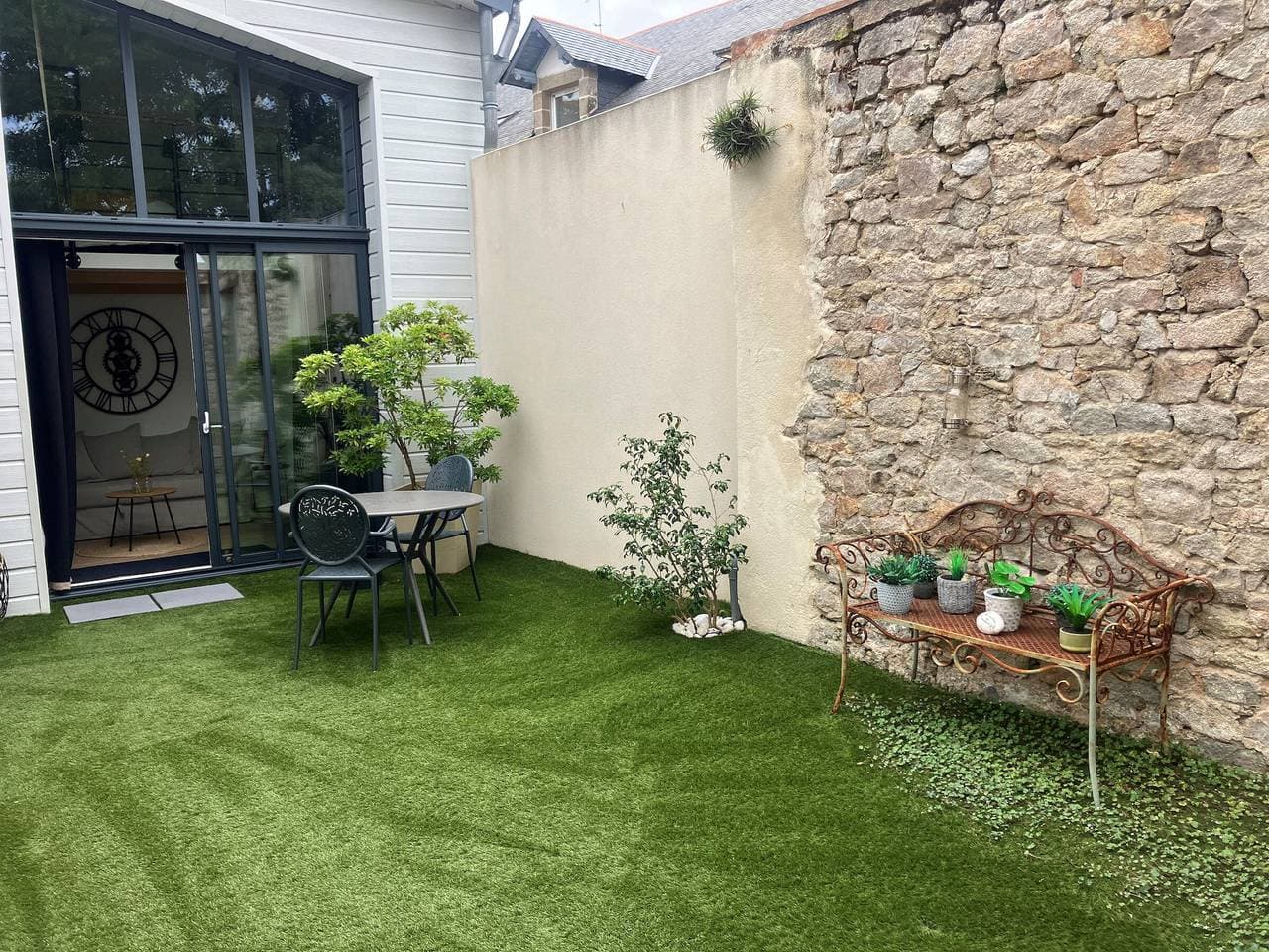Foto 8 von 13: Charmantes Studio mit Garten in Guérande, WiFi inklusiv