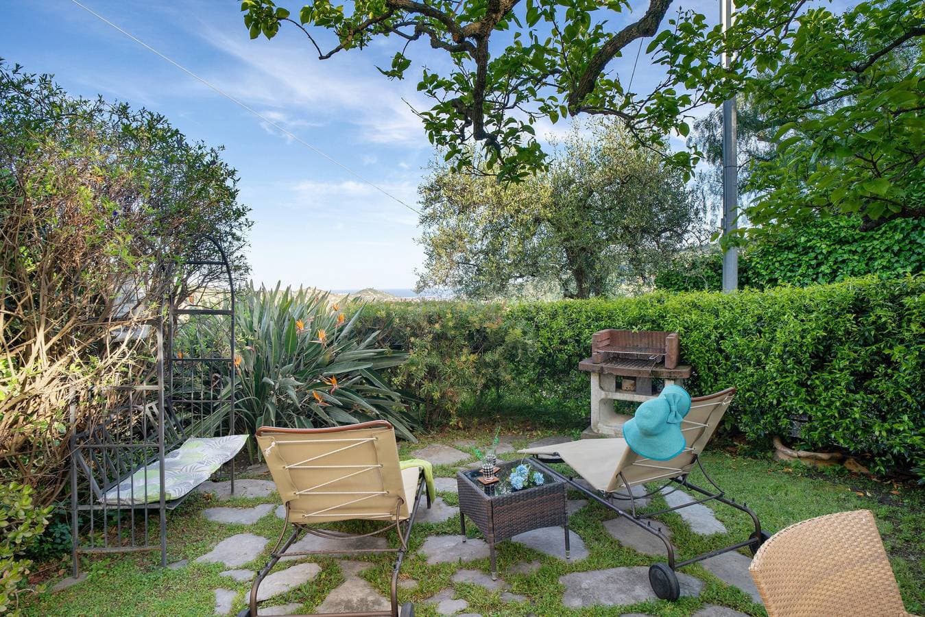 Foto 4 von 28: Ferienwohnung 'Casa Maria' mit Meerblick, Privatem Garten und WLAN