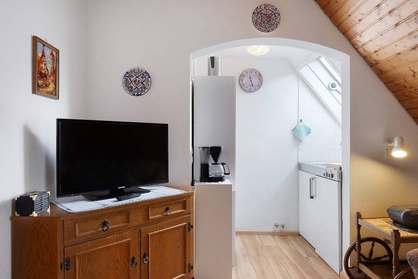 Foto 11 von 23: Ferienwohnung '2' mit Bergblick, Gemeinschaftsgarten und WLAN